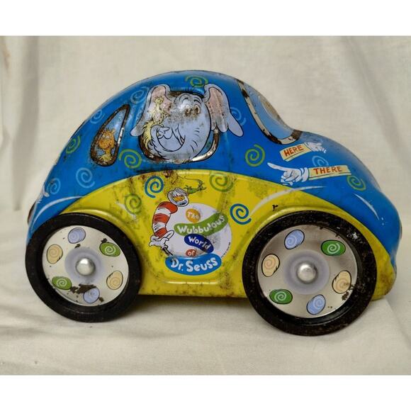 The Wubbulous World of Dr. Seuss Collectible Tin Car Container Box - Picture 2 of 9